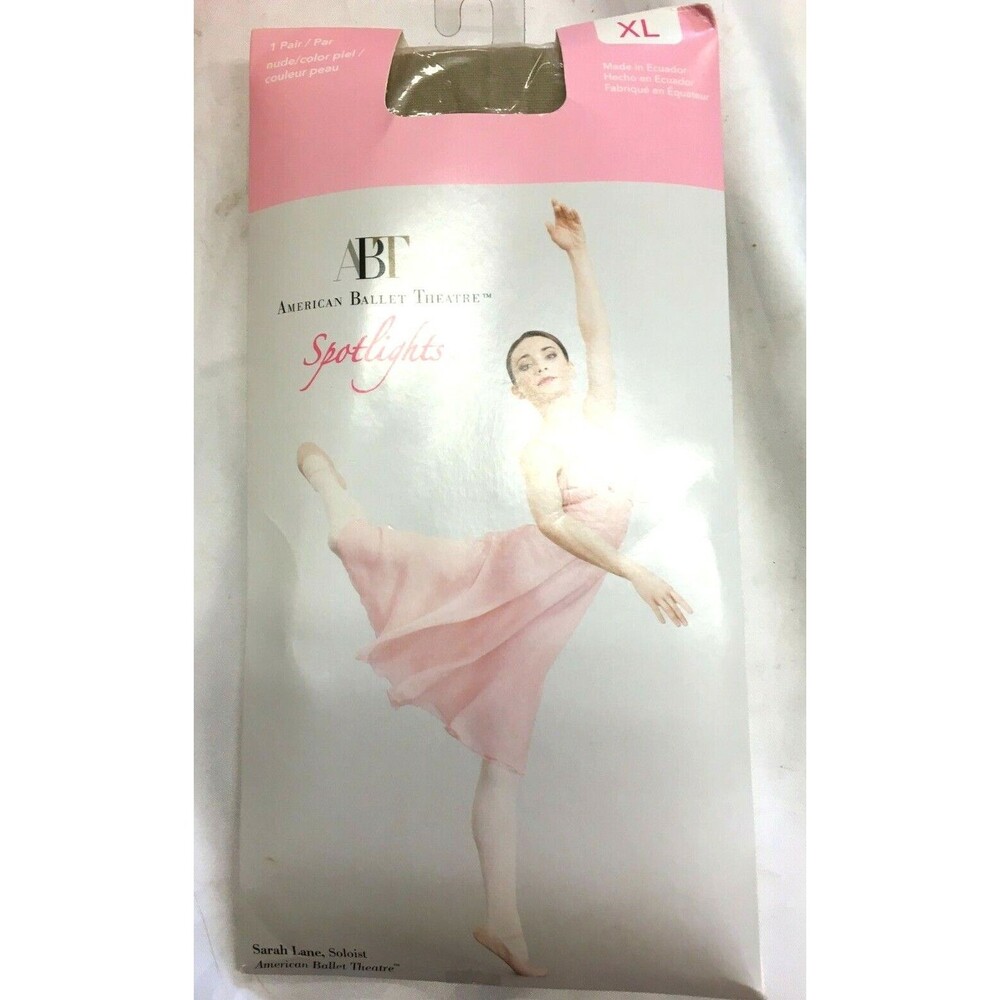 Spotlights ABT Tights Girl's XL Nude NIP Free Shipping